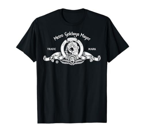 MGM Classic Lion White Logo T-Shirt