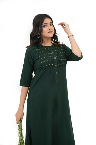 Image of Emerald Weave Kurta Set