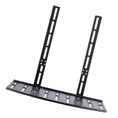 KAILIKETIY Estante de Almacenamiento Negro para Router WiFi Instalación sin Perforaciones, Acero Laminado en Frío, Soporte de Pared para Sala de Estar y TV
