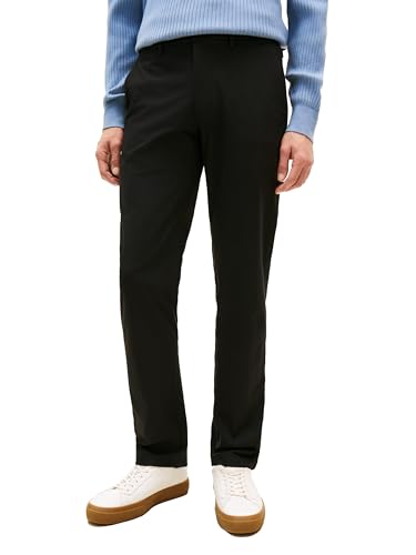 Image of Tommy Hilfiger Men's Casual Moisture Wicking Wrinkle Resistant Stretch Performance Pants in Straight Fit