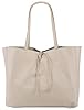 SH Leder ® Maja G514 Sac cabas en cuir de vachette véritable pour femme Format paysage Avec poche intérieure dans de nombreuses couleurs 30 x 37 cm, beige, L #1