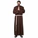 California Costumes, Men's Renaissance Friar, Brown, Small/Medium US