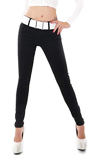 Noir Triple XXX - Jeans - Slim - Femme Noir Noir Taille Unique - Noir - 36 Cover