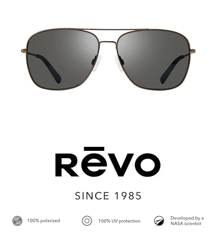 Revo Sunglasses Harbor: Polarized Lens Filters UV, Metal Navigator Frame2