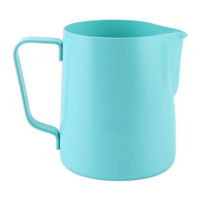 Milk Frothing Pitcher - 350ml Stainless Steel Milk Frothing Jug - Latte Art Frothing Cup - for Home,Coffee Shops