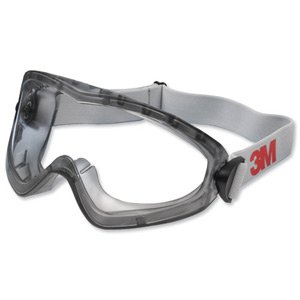 3 M 2890S Lunettes de sécurité Couleur Gris Translucide