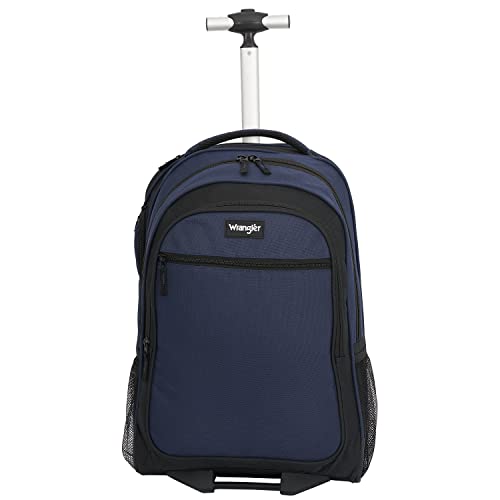 Wrangler Travel Duffel or Backpack Dobson Set, Blue, 19