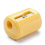 Electric Pencil Sharpener with Heavy Duty Helical Blade, Auto-Stop Feature 3 Size Holes, Fast Quiet USB Automatic Colored Pencil Sharpener for School Office Artists Students Kids- Black