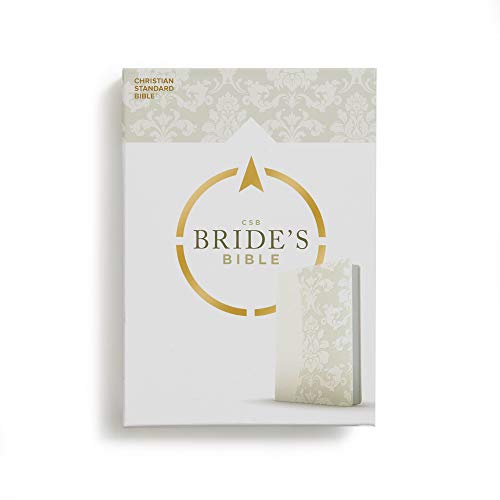 Image of CSB Bride's Bible, White LeatherTouch, Red Letter, Presentation Page, Elagent Design, Gift, Keepsake, Easy-to-Read Bible Serif Type