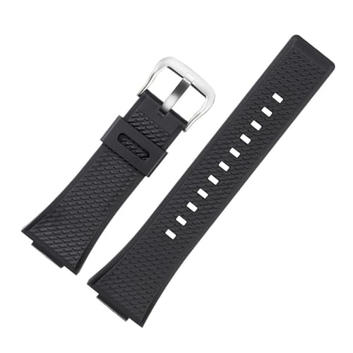Correa de silicona de 16mm para Casio G-Shock GA-100 y GA-110 en color negro 3