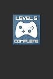 Level 5 Complete: Weekly 100 page 6 x 9 journal 5 year anniversary gifts for him to jot down ideas and notes
