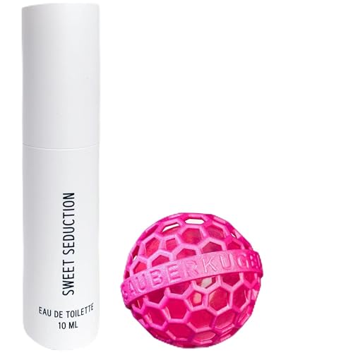 Sauberkugel Bundle Taschenreiniger Think PINK + Taschenduft Sweet Seduction Parfum Zerstäuber für unterwegs 10ml Praktisches Geschenk