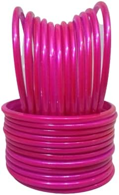 Katheriya Enterprises Plant Colour Traditional Glass Bangles/Chudiyan for Women and Girls (Pack of 18 Pcs + 6 Pcs Free For Transportation Damages)