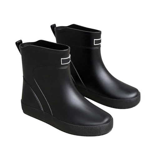 Botas de agua de hombre para un estilo casual al aire libre en días lluviosos