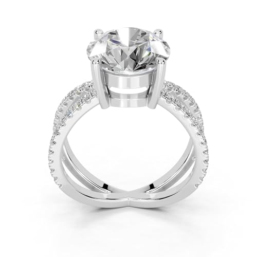 1-3 Carat 14K 18K Gold Platinum Princess Cut 4 Prong Solitaire Lab Grown Diamond Ring, Engagement, Anniversary, Wedding, IGI Certified, Promise Rings for Women (1-3 Ct, F-G Color, VS1-VS2 Clarity)2