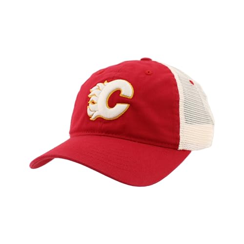 Calgary Flames NHL Officially Licensed Adjustable Snapback Hat University Icon Team Color