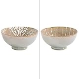  Table Passion - Saladier penjab beige 20 cm (1 modèle aléatoire)