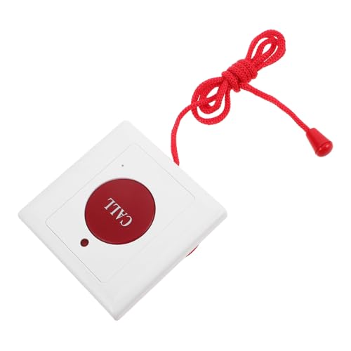 SMASOLO Dual Alarm Emergency Call Button for Disabled Instant Assistance Device for Elderly Seniors and User-friendly Call Bell for Patients and Caregiver Alert in Homes and Hospitals