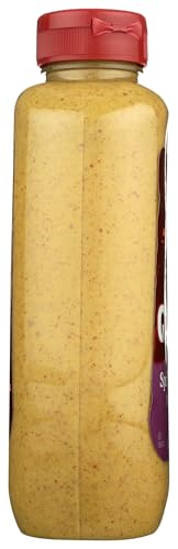 Image of Guldens, Mustard Brown Spicy Squeeze Bottle, 12 Ounce