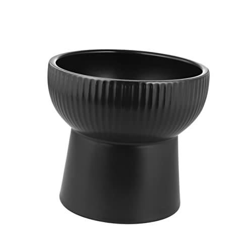 Balacoo Dog Elevated Food Bowl Pet Feeding Container Cat Kitten Serving Utensils Ceramic Bowl