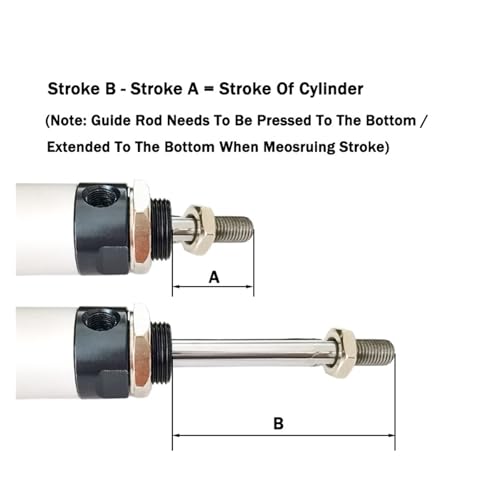 Piston pneumatique double action MAL alésage 32mm pour automatisation - 5