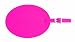 Samsonite Large Vinyl Id Tag, Raspberry