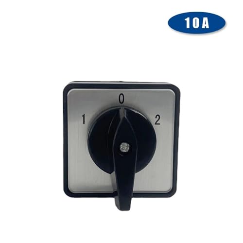 Interrupteur à cames LW8-10D404/3B inverseur monophasé 10A pour commande moteur 220V