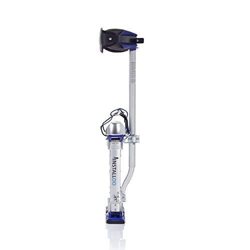 Installoo Stilts, Adjustable Height 15-23 inches, Drywall Stilts for Painters, Ceiling Installation, No Ladder, Sturdy & Lightweight for Contractors & Artists, Supports Up to 264 lbs, Profi-Line