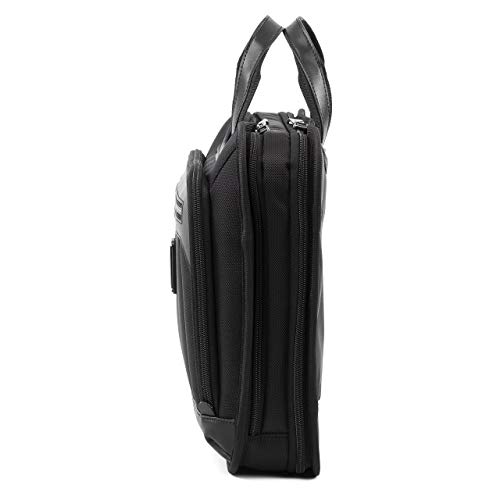 Travelpro Platinum Elite Slim Business Laptop Briefcase, Fits Up To 15.6 Inch Laptop, Work School Travel, Men And Women, Shadow Black #TOP3