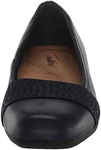 Trotters Women's Flats, Navy Veg/Croco Gore, 10.5 Narrow | Image 1