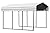 Arrow Shed 10' x 15' x 9' Galvanized Steel Multi-Purpose Shade and Shelter Carport, Eggshell Finish