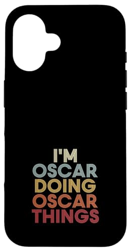 Oscar Name Oscar Personalized Name First Given �X�}�z�P�[�X iPhone 16 �p