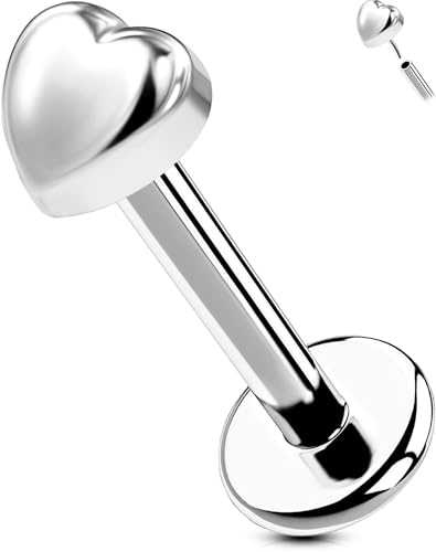 [OUFER Body Piercing] 18G/16G `^jE` Labret OX^bhA6/8mm pȔw Conch COAȂ Tragus _ - {fBEpΗ