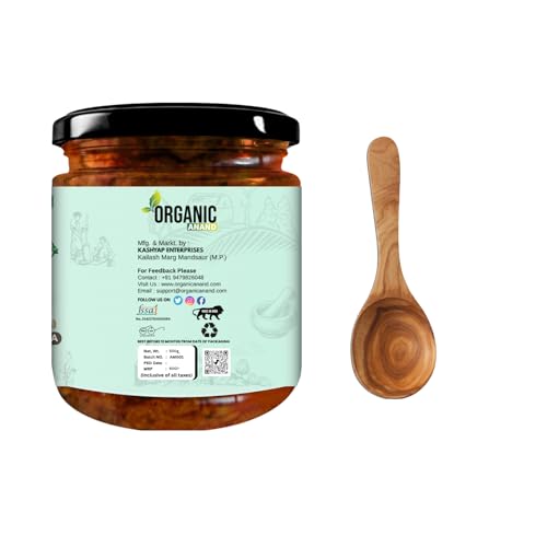 Image of Organic Anand Homemade Dried Amla Murabba Traditional Indian Gooseberry Ka Murabba, Vitamin C Rich Digestive Treat, Healthy & Natural Sweet Snack, Immunity Booster, Delicious Taste (500gm)