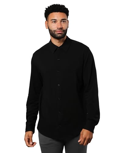 True Classic Long Sleeve Shirts for Men – Casual Mens Dress Shirts, Stretch Button Down Shirt Men, Slim & Relaxed Fits