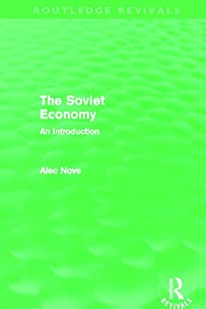 The Soviet Economy book cover