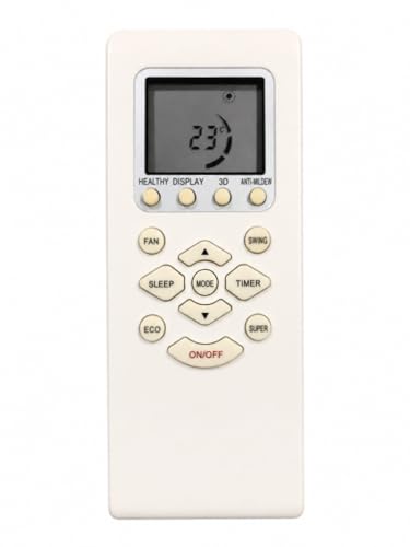 Image of Upix AC Remote No. 141 (No Backlight), Compatible /Replacement for TCL AC Remote Control (Exactly Same Remote Will Only Work)