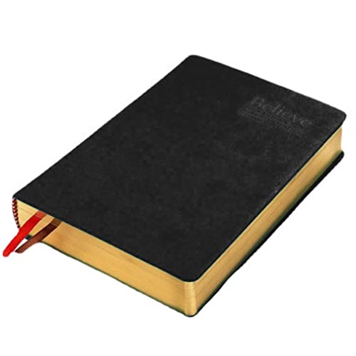 Journal intime retro A5 en cuir noir pour le dessin et les croquis de voyage de 600 pages
