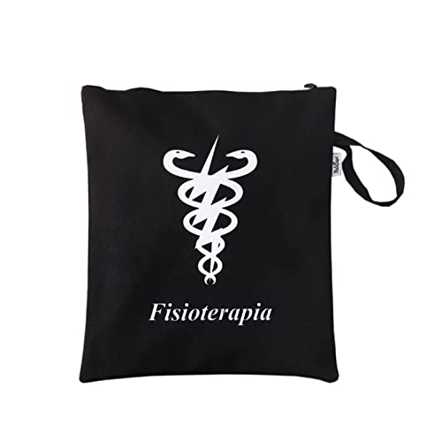 Porta Jaleco necessaire organizador bolsa unissex - Diversas Profissões (FISIOTERAPIA)