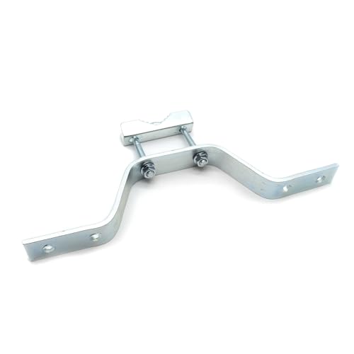 DOJA Barcelona | Suport Antenne | Pack 2 | Fixation Murale | Pour Mat Antenne Ø 25mm à Ø 50mm | En Acier | Support Fixation Antenne | Pour Antenne Satellite, Mat Parabole, Support Antenne Exterieur