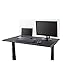Stand Up Desk Store ReFocus Clamp-On Acrylic Desk Divider Partition Sneeze Guard Shield (Frosted, 47.25