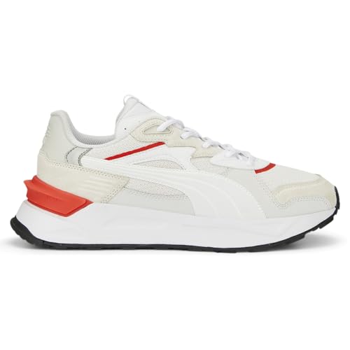 PUMA Mens Mirage Sport Asphalt Lace Up Sneakers Shoes Casual - White