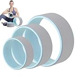 Yoga Rad 3er Pack,stabile und komfortable Rückenrollen für Anfänger.Zur Verbesserung der Wirbelsäulenversteifung und Dehnung des Rückens,mit einer Gewichtskapazität von bis zu 150kg