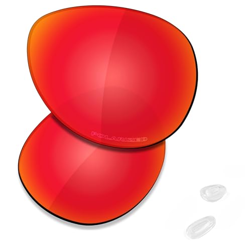 Image of SAUCER Premium Replacement Lenses & Nosepads for Oakley Feedback OO4079 | UV400 Protection, Anti-Scratch, Precise Fit