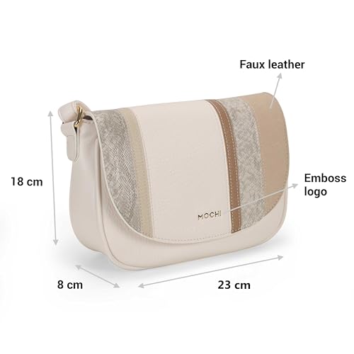 Image of Mochi Metro Black Oriane Top Handle Sling Bag Clairette Sling Bag