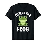 Photo Gallery pretend i m a frog tee kids funny frog costume di halloween maglietta Photo Gallery pretend i m a frog tee kids funny frog costume di halloween maglietta