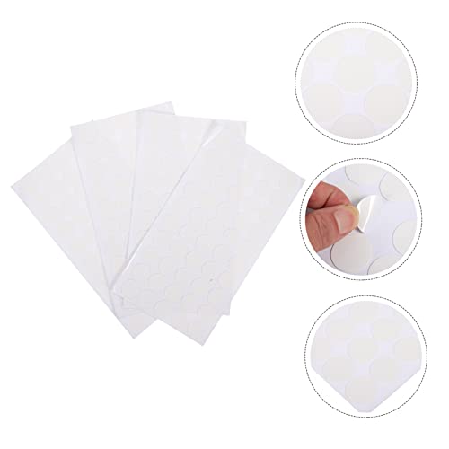 Ciieeo 400 Pçs De Fita Dupla Face Adesivos Feitos À Mão Fita Transparente Fita Branca Redonda Fita D