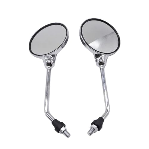 Espejo retrovisor de motocicleta ABS universal ajustable 8 10mm 2