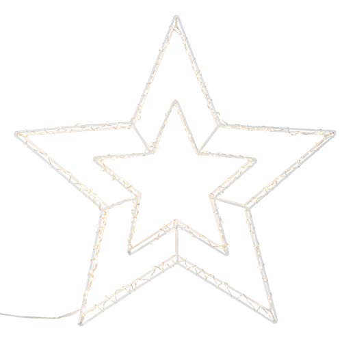 Idena 31484 - Stella luminosa decorativa a LED in