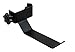 YMC Headphone Holder Tambourine Holder Hanger Clip for Microphone/Musical Stand, Black